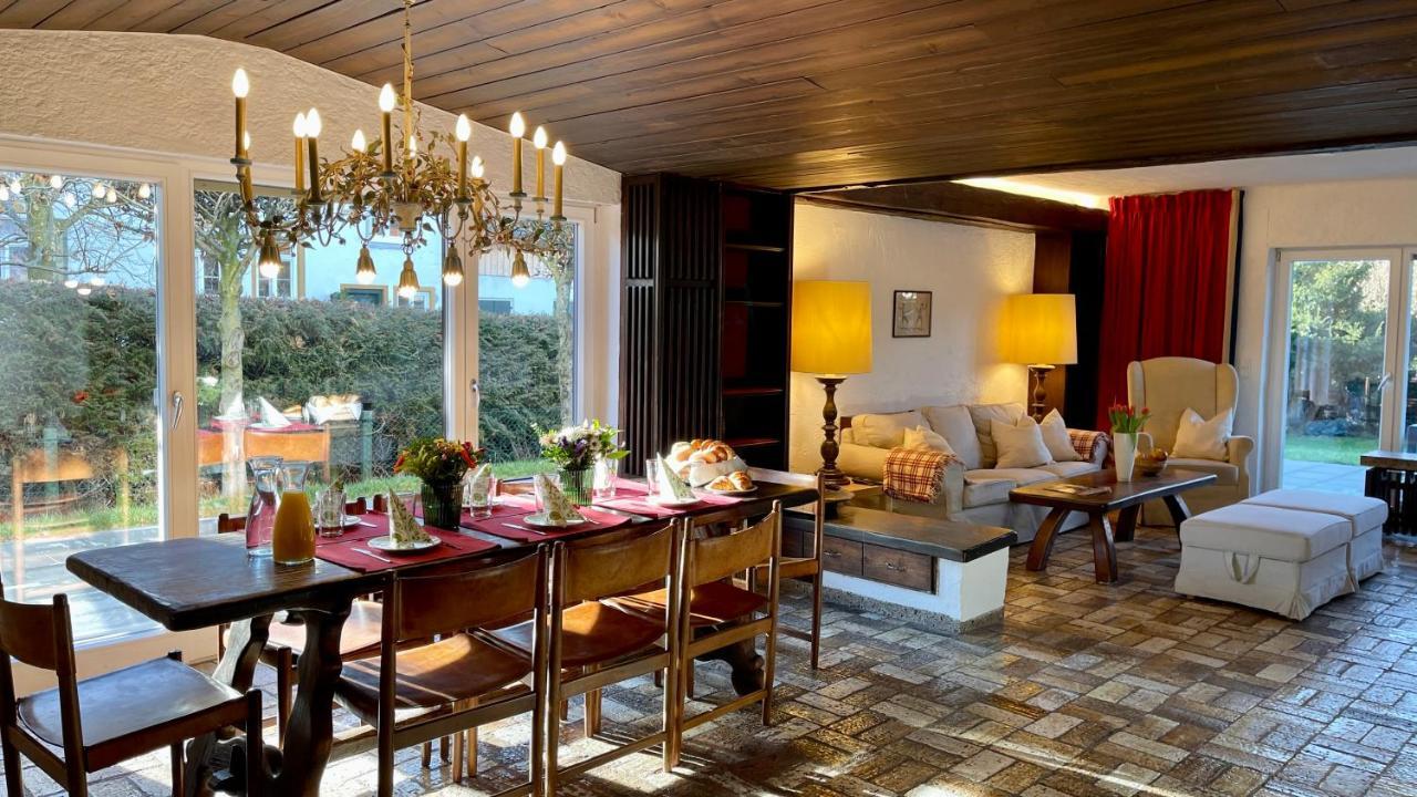 Large Holiday Apartment With Sauna, Terrace, Garden And Open Fireplace Lenggries Luaran gambar