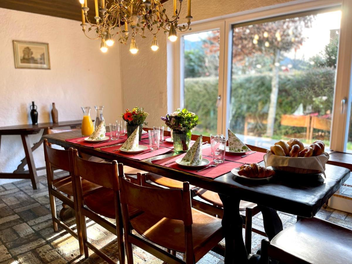 Large Holiday Apartment With Sauna, Terrace, Garden And Open Fireplace Lenggries Luaran gambar