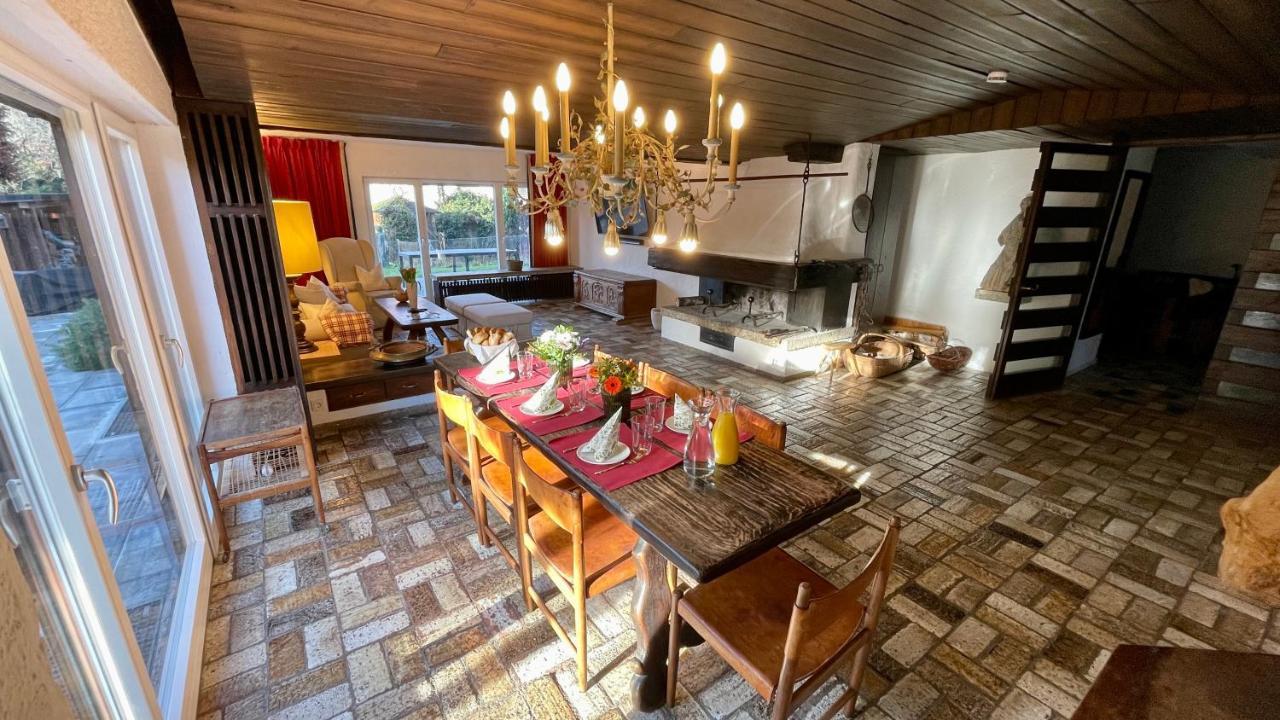 Large Holiday Apartment With Sauna, Terrace, Garden And Open Fireplace Lenggries Luaran gambar
