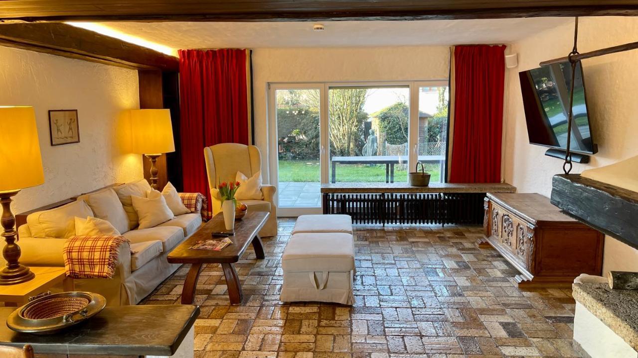 Large Holiday Apartment With Sauna, Terrace, Garden And Open Fireplace Lenggries Luaran gambar