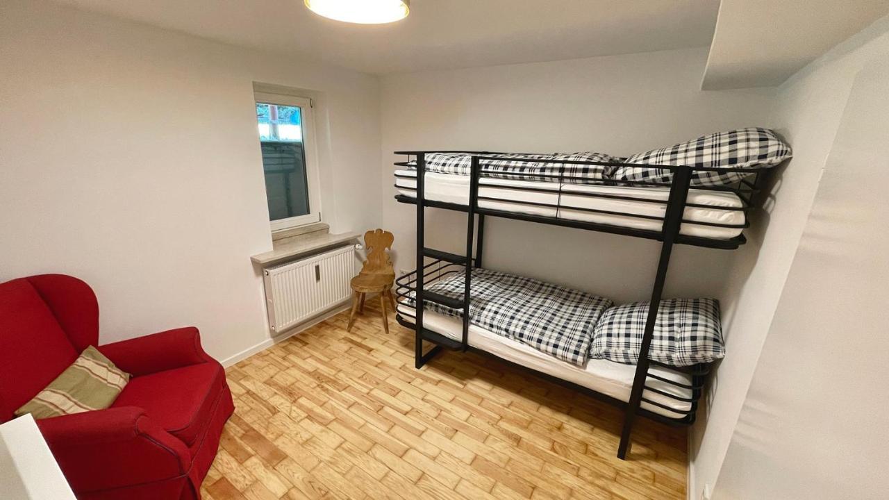 Large Holiday Apartment With Sauna, Terrace, Garden And Open Fireplace Lenggries Luaran gambar